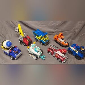 Big Paw Patrol Rescue Vehicle & Figure Lot
